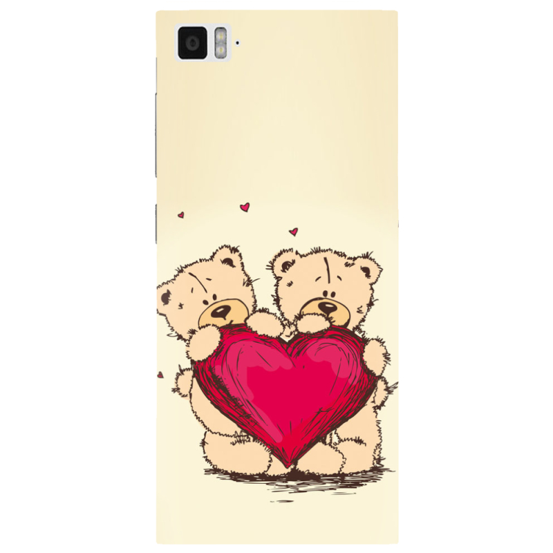 Чехол Uprint Xiaomi Mi 3 Teddy Bear Love