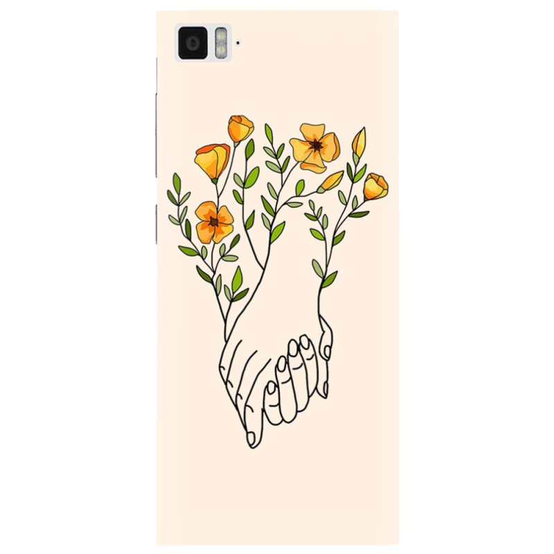 Чехол Uprint Xiaomi Mi 3 Flower Hands