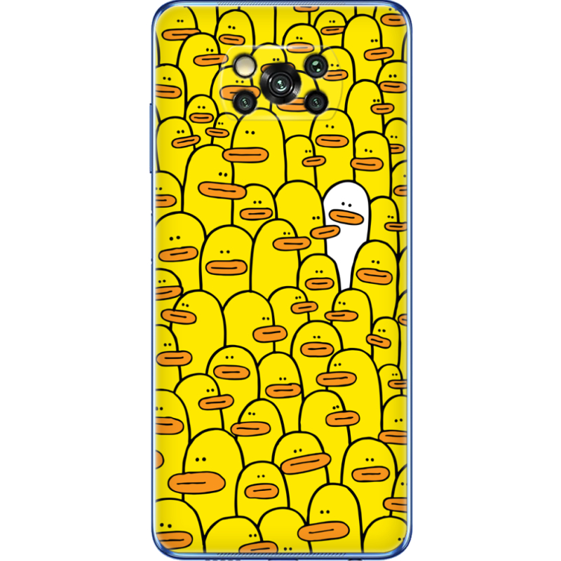 Чехол BoxFace Poco X3 Pro Yellow Ducklings