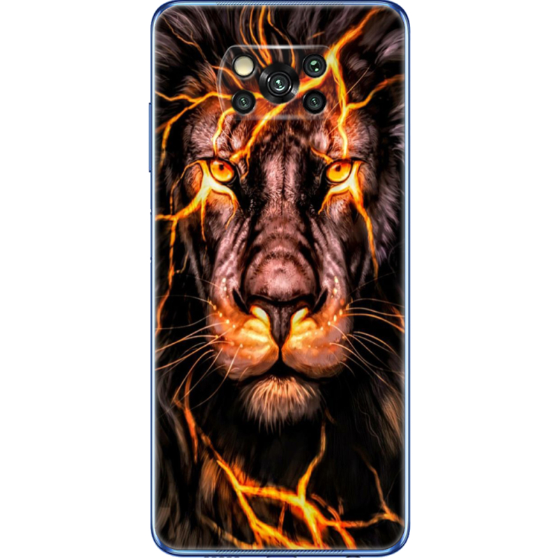 Чехол BoxFace Poco X3 Pro Fire Lion