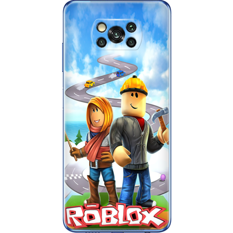 Чехол BoxFace Poco X3 Pro Roblox Білдерман