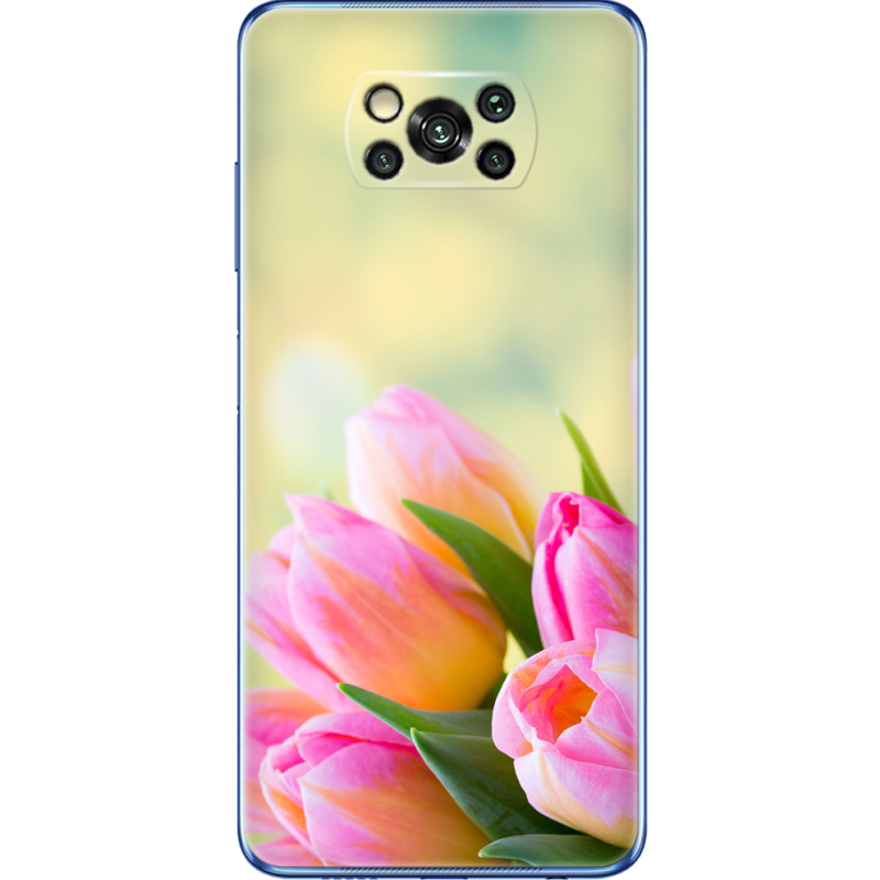 Чехол BoxFace Poco X3 Pro Bouquet of Tulips