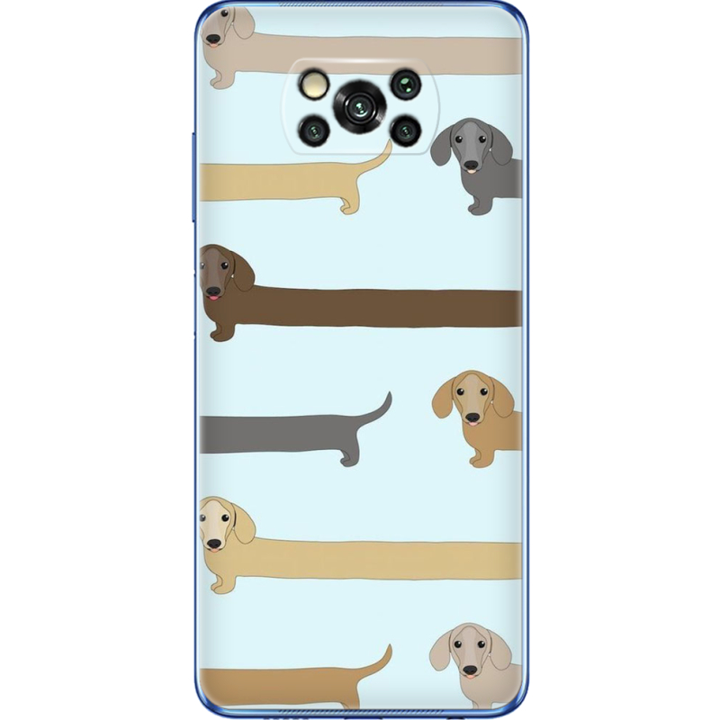 Чехол BoxFace Poco X3 Pro Dachshund