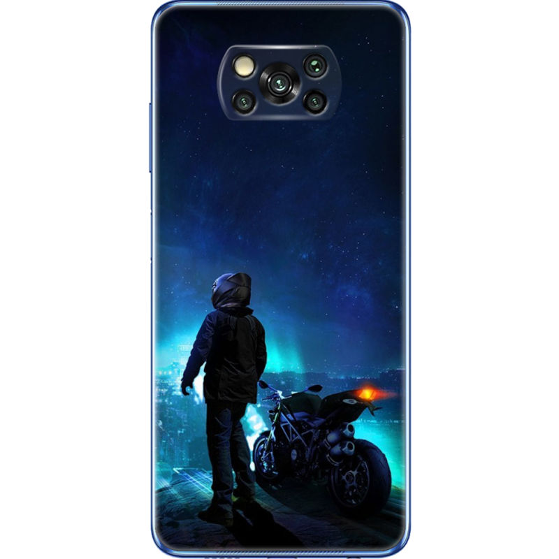 Чехол BoxFace Poco X3 Pro Motorcyclist