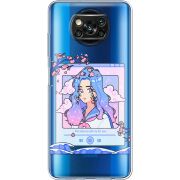 Прозрачный чехол BoxFace Xiaomi Poco X3 Pro The Sakuras Will Cry For You
