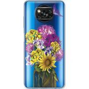 Прозрачный чехол BoxFace Xiaomi Poco X3 Pro My Bouquet