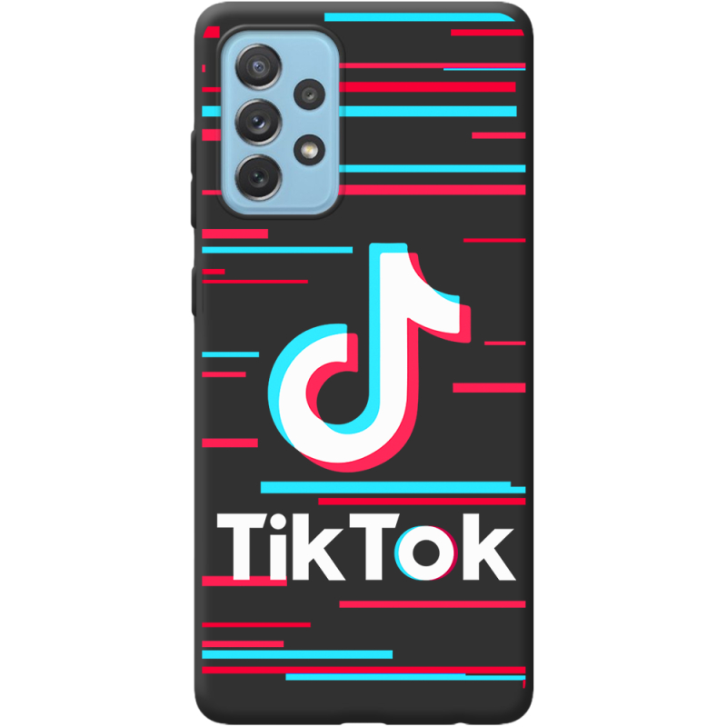 Черный чехол BoxFace Samsung A725 Galaxy A72 Tik Tok