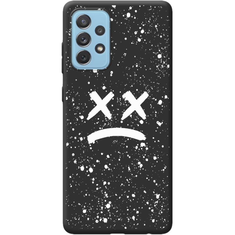 Черный чехол BoxFace Samsung A725 Galaxy A72 Sad Way