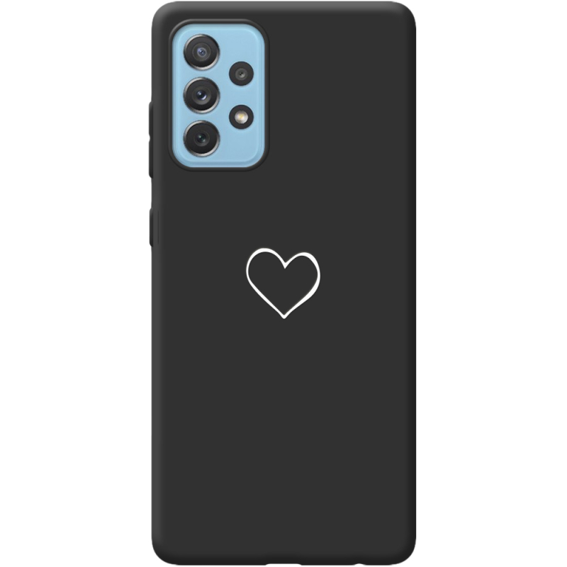 Черный чехол BoxFace Samsung A725 Galaxy A72 My Heart