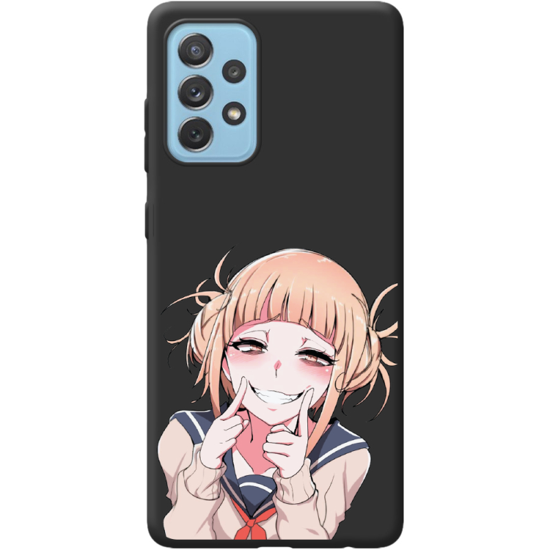 Черный чехол BoxFace Samsung A725 Galaxy A72 Himiko Toga Smile