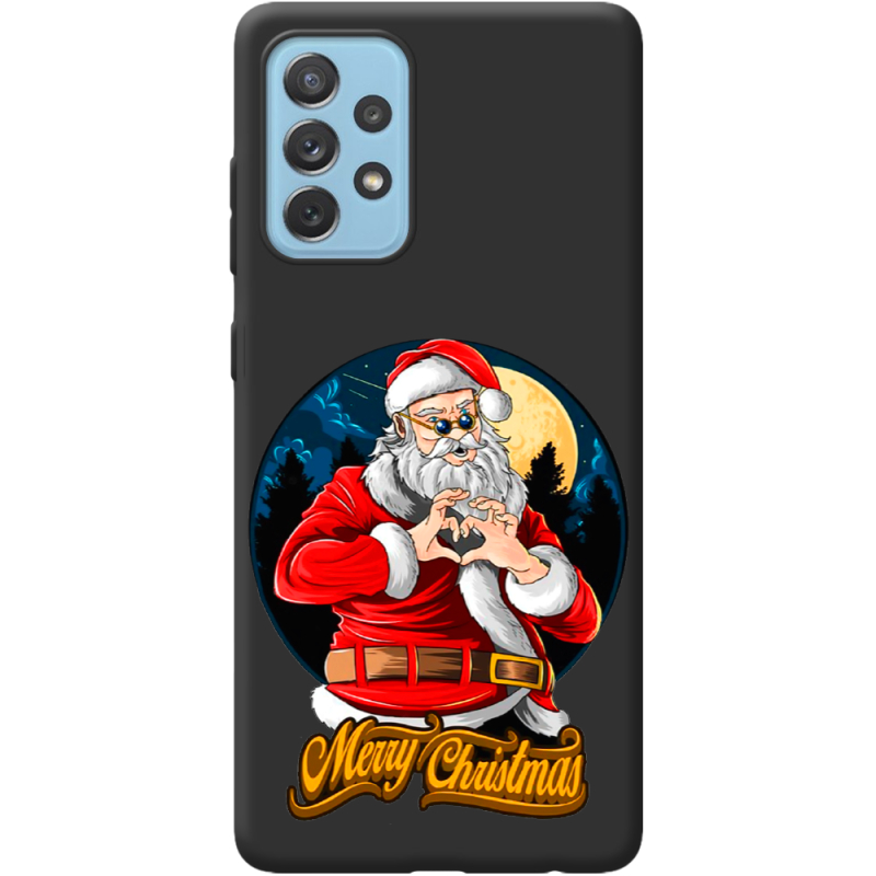 Черный чехол BoxFace Samsung A725 Galaxy A72 Cool Santa