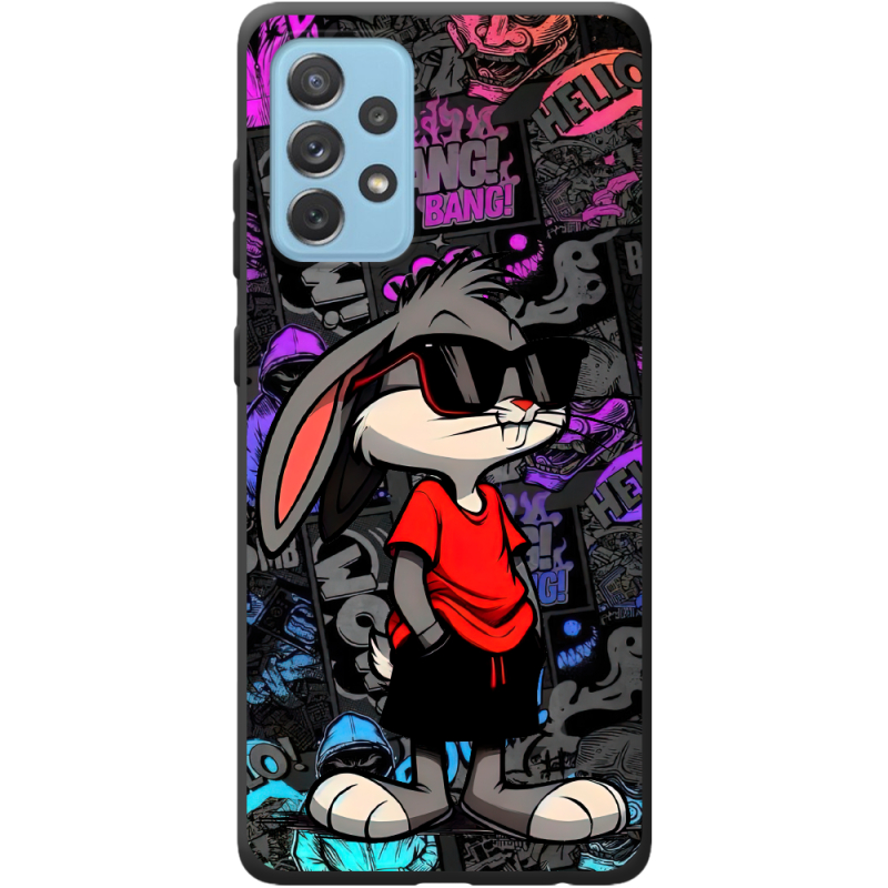 Черный чехол BoxFace Samsung A725 Galaxy A72 Малий вухань