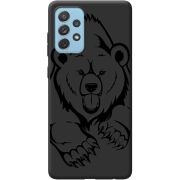 Черный чехол BoxFace Samsung A725 Galaxy A72 Grizzly Bear