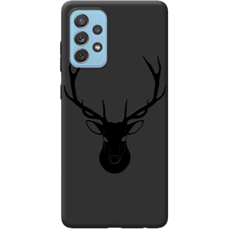 Черный чехол BoxFace Samsung A725 Galaxy A72 Deer