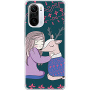 Чехол BoxFace Poco F3 Girl and deer