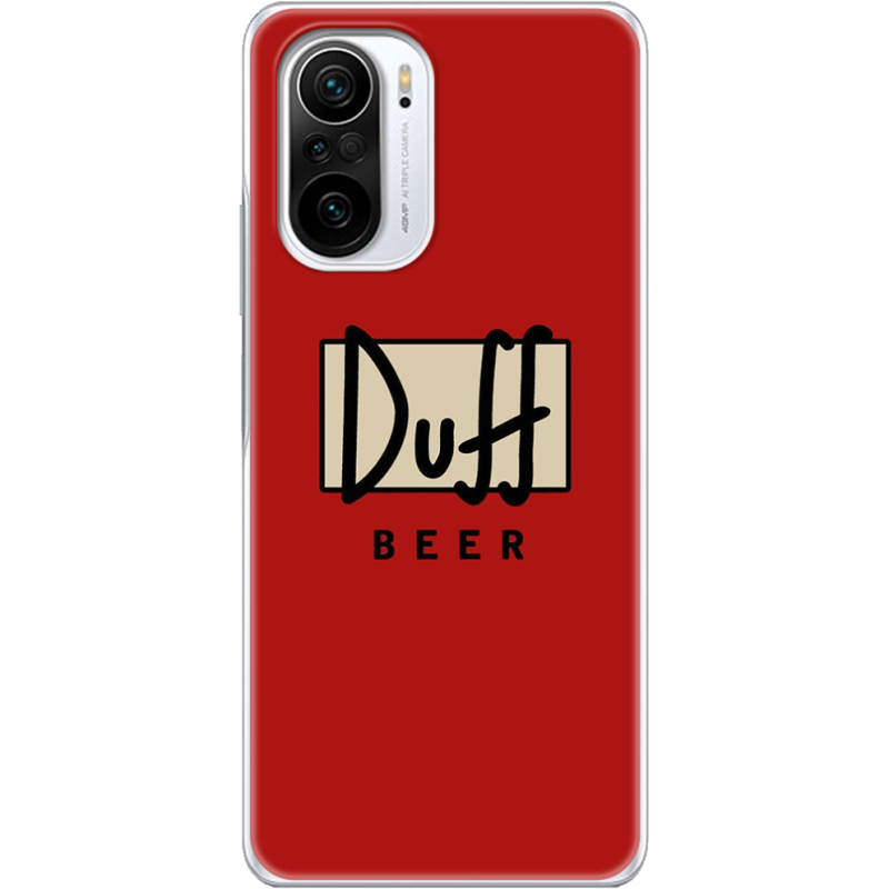 Чехол BoxFace Poco F3 Duff beer