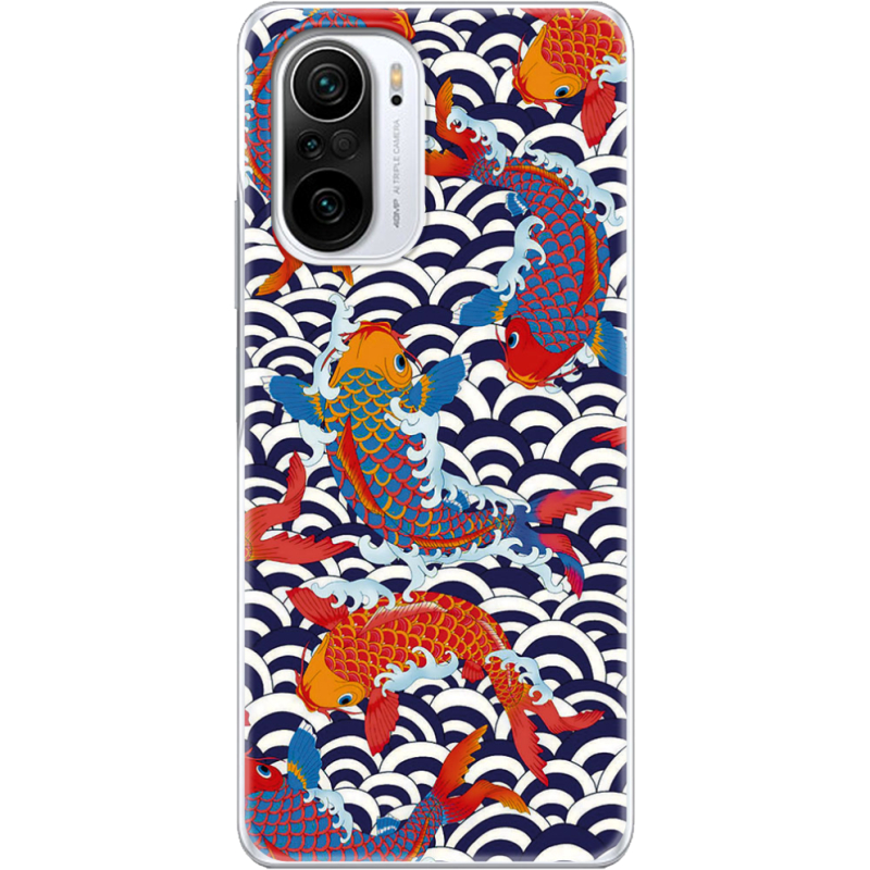 Чехол BoxFace Poco F3 Koi Fish