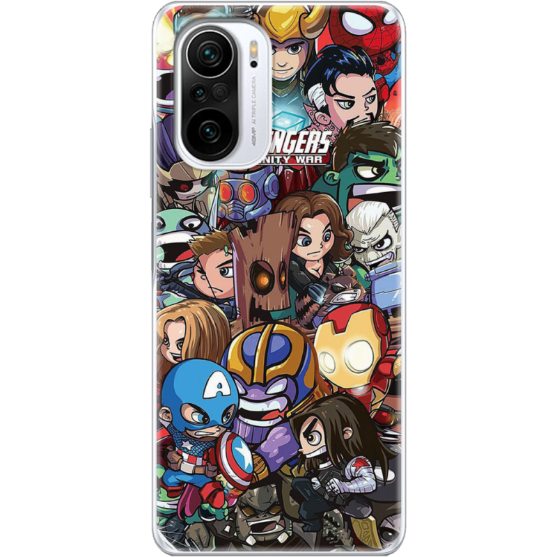 Чехол BoxFace Poco F3 Avengers Infinity War