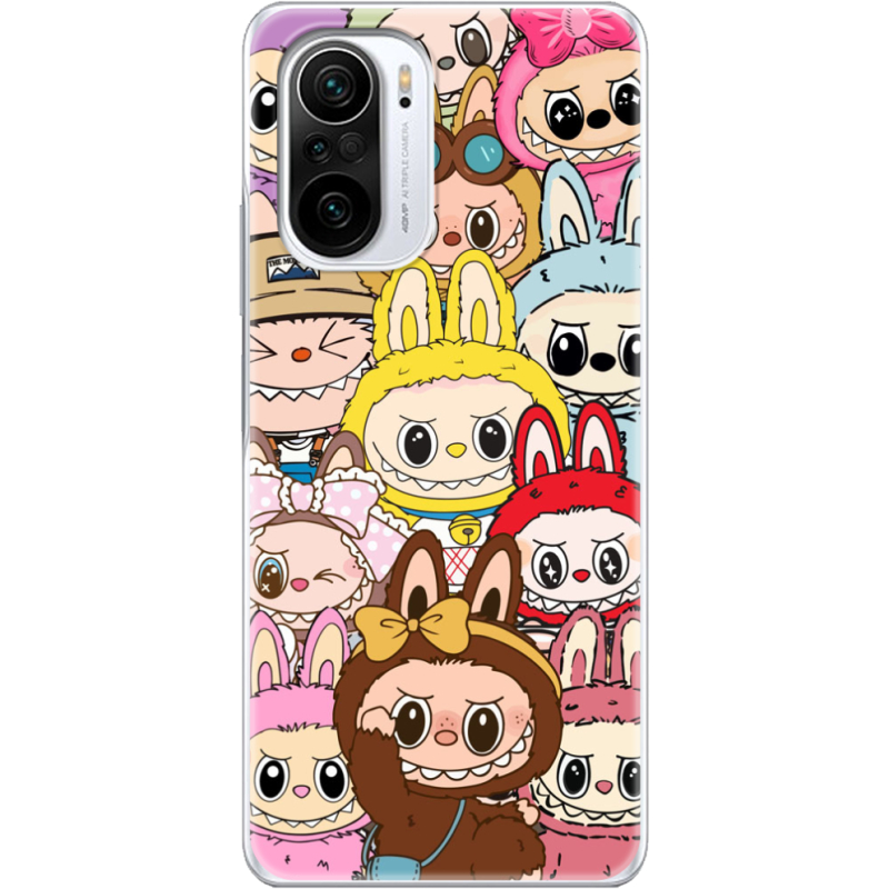 Чехол BoxFace Poco F3 Labubu