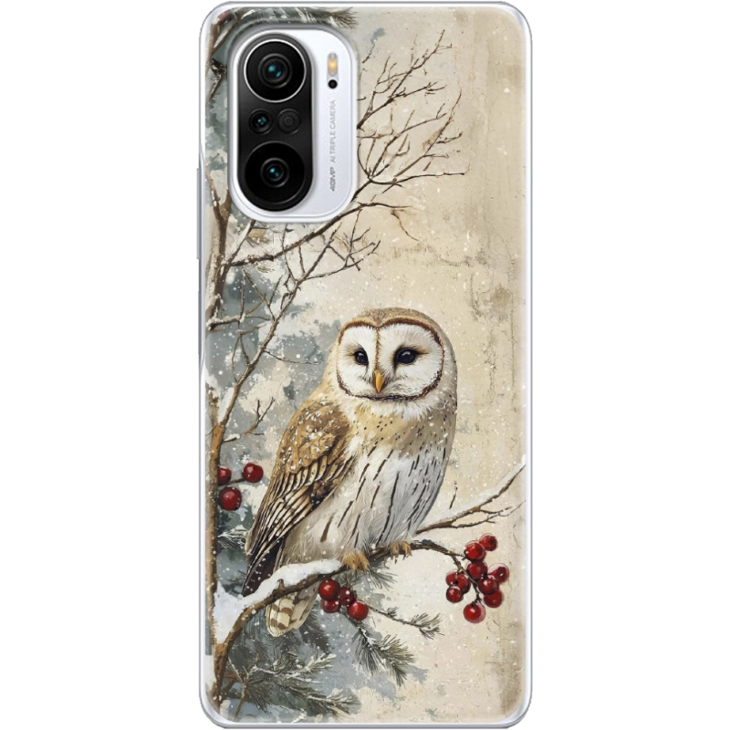 Чехол BoxFace Poco F3 Christmas Owl