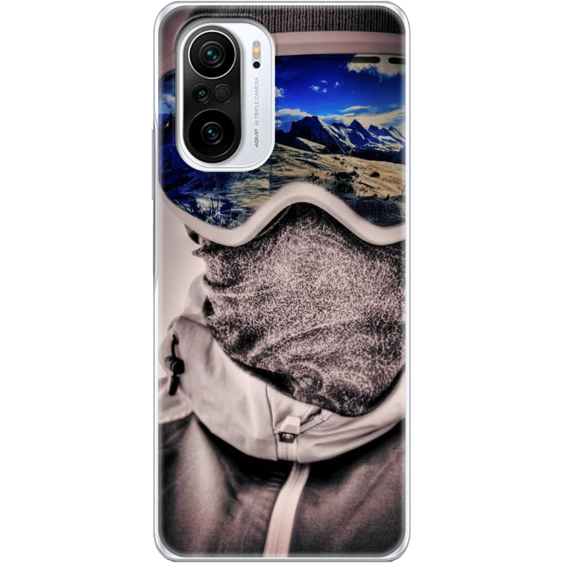 Чехол BoxFace Poco F3 snowboarder