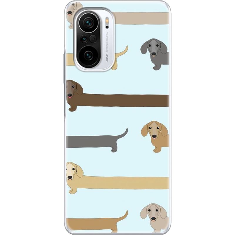 Чехол BoxFace Poco F3 Dachshund