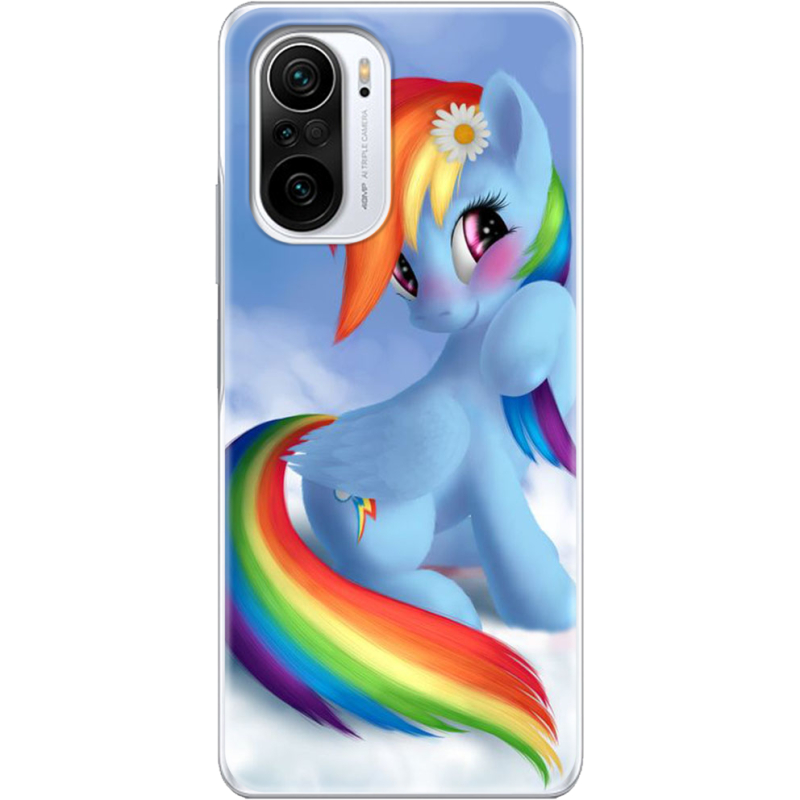 Чехол BoxFace Poco F3 My Little Pony Rainbow Dash