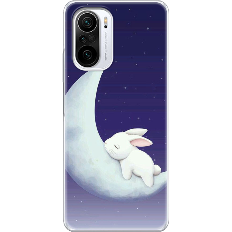 Чехол BoxFace Poco F3 Moon Bunny