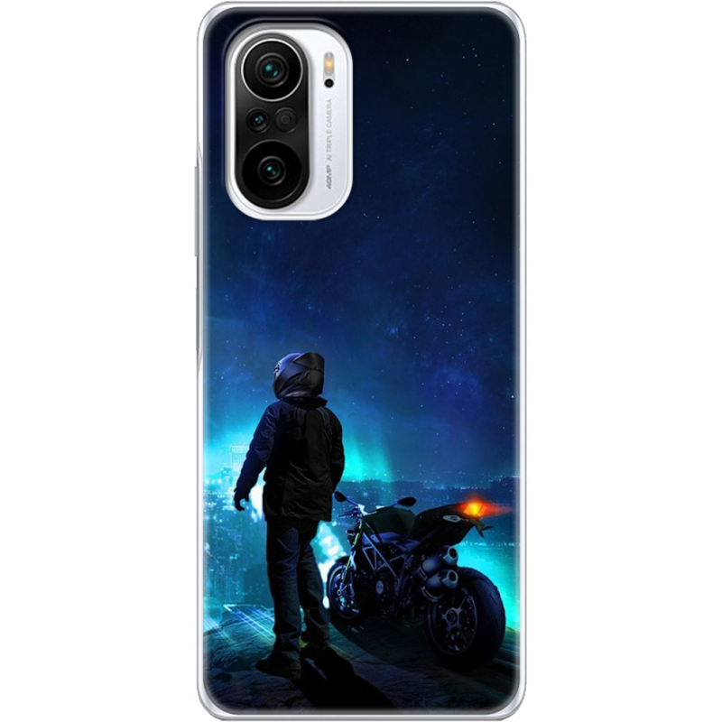 Чехол BoxFace Poco F3 Motorcyclist