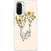 Чехол BoxFace Poco F3 Flower Hands