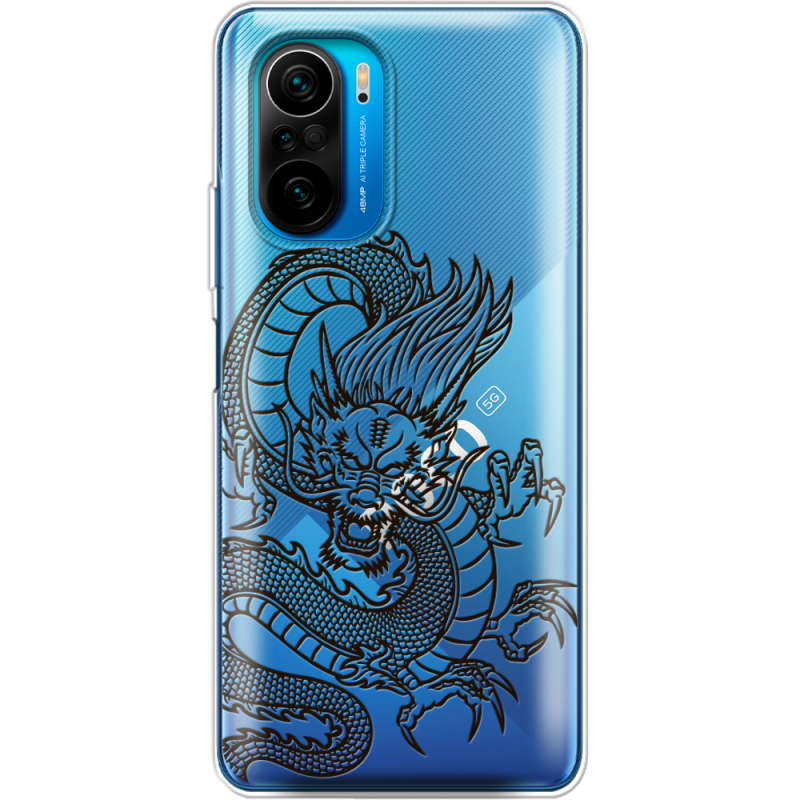 Прозрачный чехол BoxFace Poco F3 Chinese Dragon