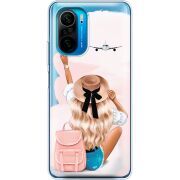 Прозрачный чехол BoxFace Poco F3 Travel Girl