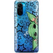 Прозрачный чехол BoxFace Poco F3 Baby Yoda