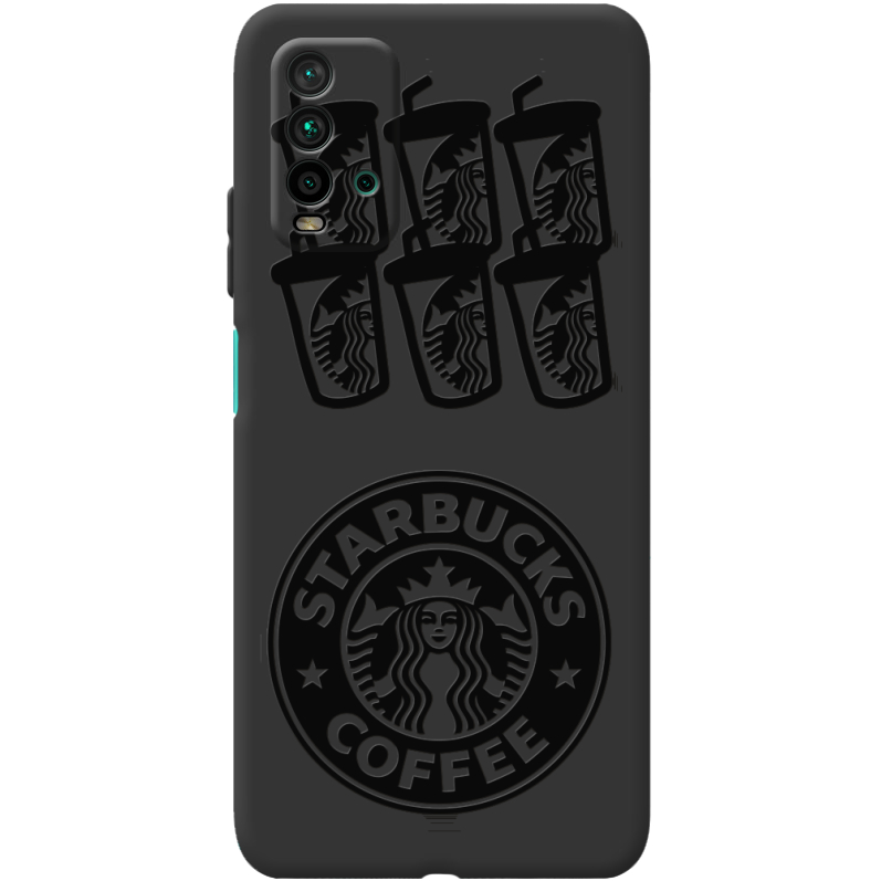 Черный чехол BoxFace Xiaomi Redmi 9T Black Coffee