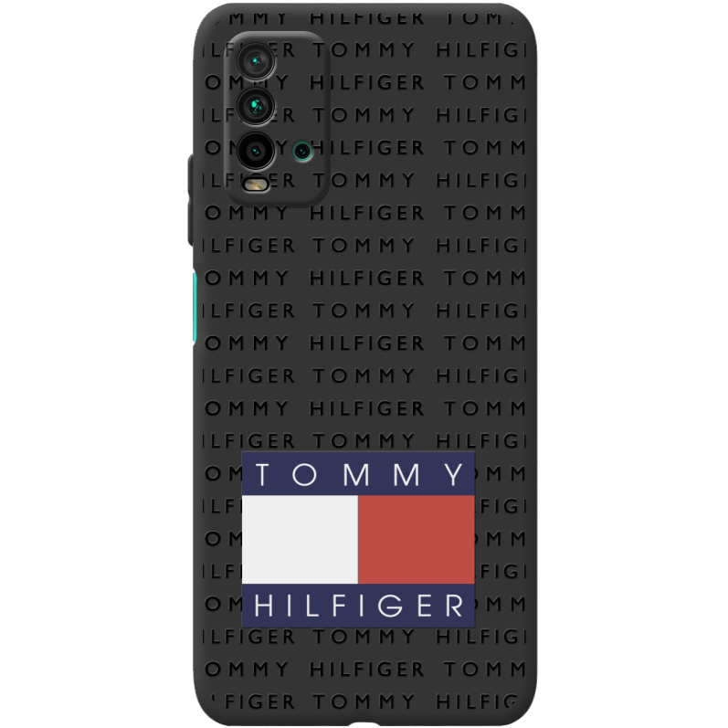 Черный чехол BoxFace Xiaomi Redmi 9T Tommy Print