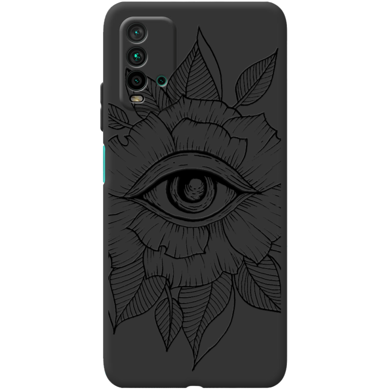 Черный чехол BoxFace Xiaomi Redmi 9T Eye