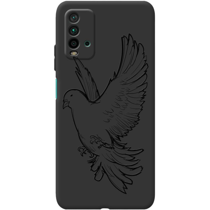 Черный чехол BoxFace Xiaomi Redmi 9T Dove