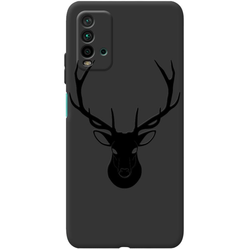 Черный чехол BoxFace Xiaomi Redmi 9T Deer