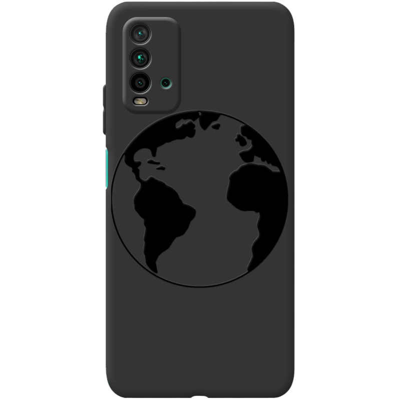 Черный чехол BoxFace Xiaomi Redmi 9T Earth