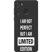 Черный чехол BoxFace Samsung A215 Galaxy A21 Limited Edition