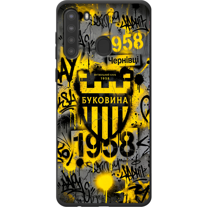 Черный чехол BoxFace Samsung A215 Galaxy A21 