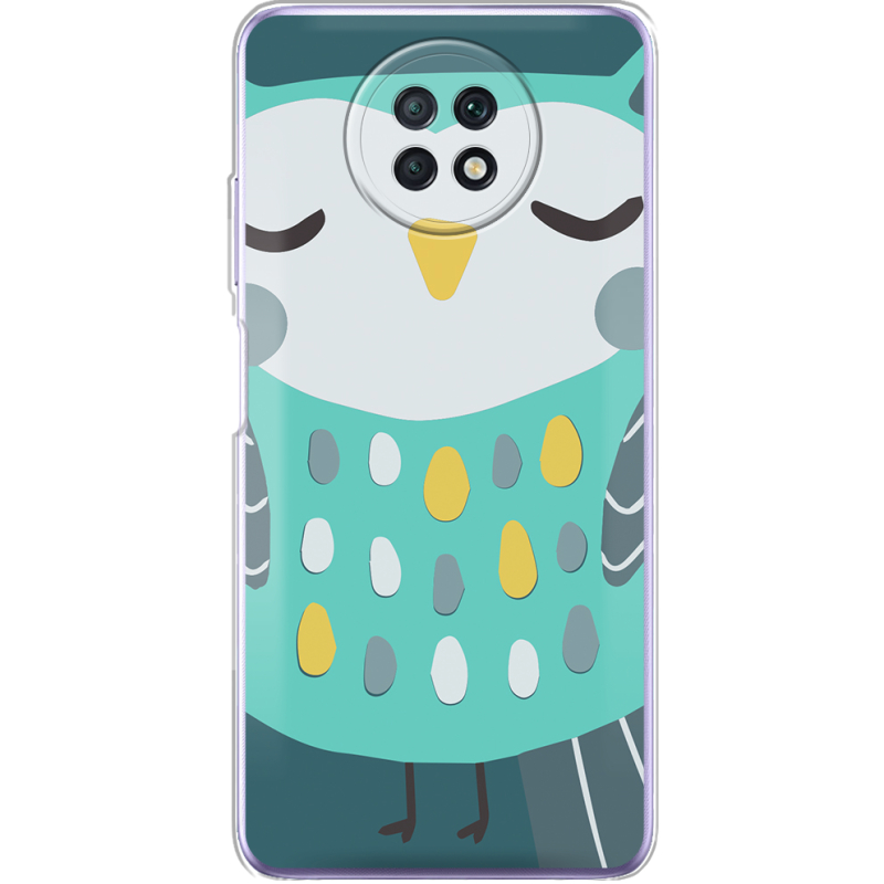 Чехол BoxFace Xiaomi Redmi Note 9T Green Owl
