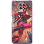 Чехол BoxFace Xiaomi Redmi Note 9T Woman Deadpool