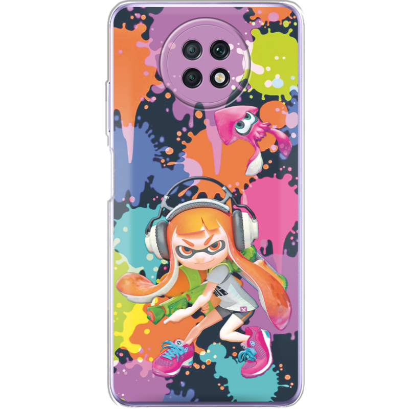 Чехол BoxFace Xiaomi Redmi Note 9T Splatoon Inklings