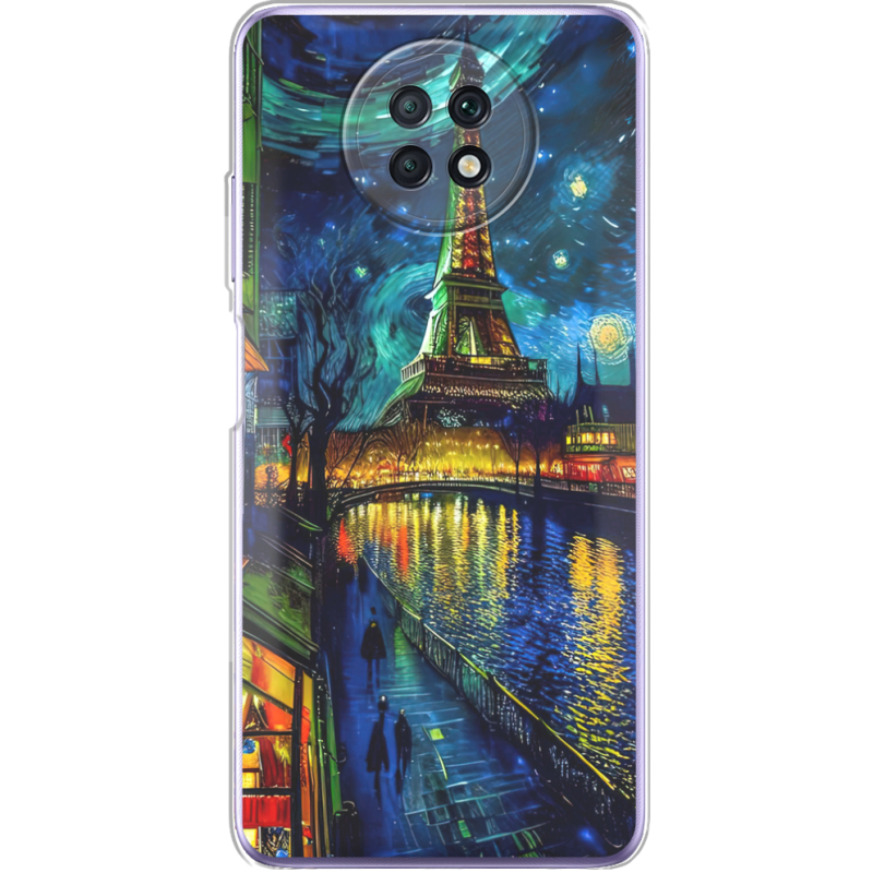 Чехол BoxFace Xiaomi Redmi Note 9T Сяйво над Парижем