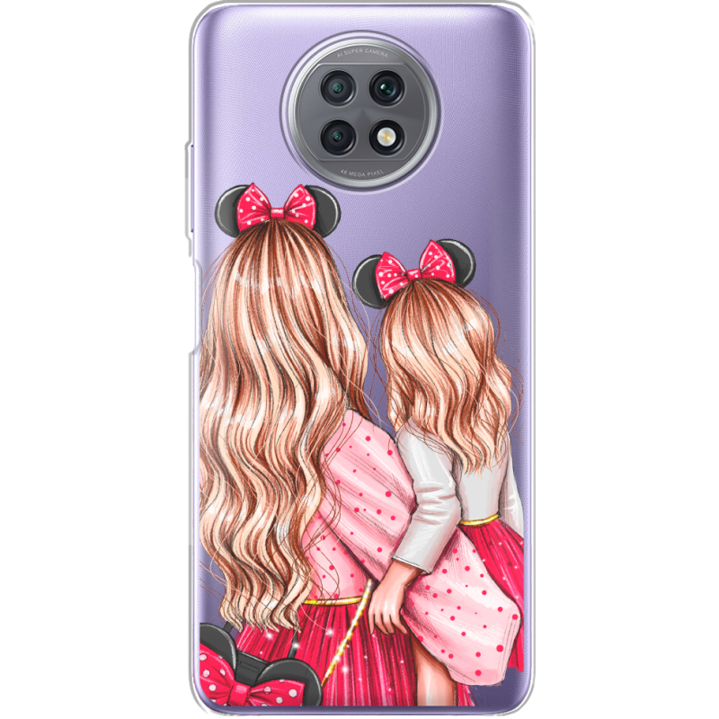 Прозрачный чехол BoxFace Xiaomi Redmi Note 9T Mouse Girls