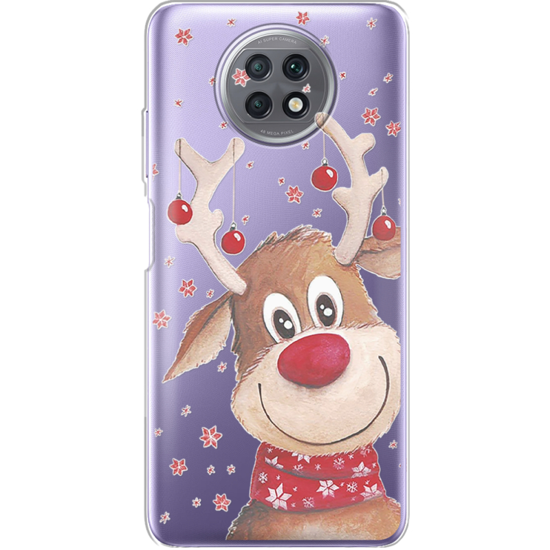 Прозрачный чехол BoxFace Xiaomi Redmi Note 9T Winter Deer