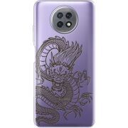 Прозрачный чехол BoxFace Xiaomi Redmi Note 9T Chinese Dragon