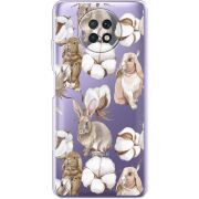 Прозрачный чехол BoxFace Xiaomi Redmi Note 9T Cotton and Rabbits