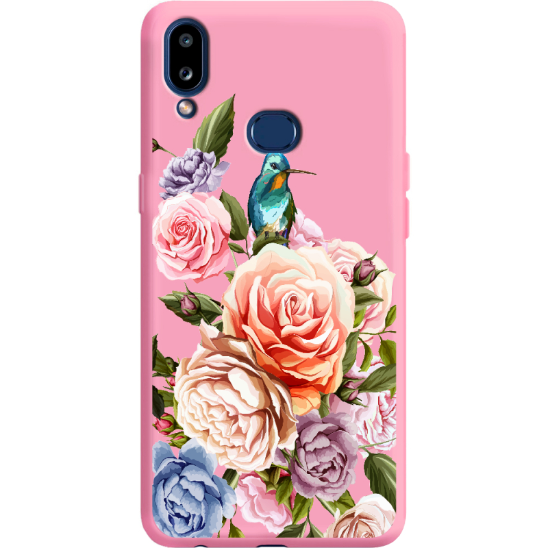 Розовый чехол Boxface Samsung A107 Galaxy A10s 
